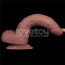 LOVETOY DILDO DUAL DENSITY COM VIBRAÇÃO 9