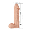 ARNÊS COM DILDO E VIBRAÇÃO 9.4