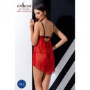 BABYDOLL E TANGA CHERRY VERMELHO DEVIL COLLECTION PASSION