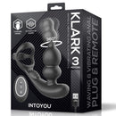 PLUG ANAL KLARK OSCILANTE COM VIBRAÇÃO E CONTROLO REMOTO