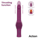 ACTION ROXER MÁQUINA DE SEXO COM VIBRAÇÃO, MOVIMENTO DE IMPULSO, EFEITO DE CALOR E CONTROLO REMOTO