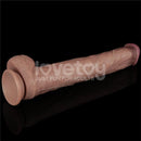DILDO LOVETOY DUPLA CAMADA ARTICULÁVEL XXL 14,5CM