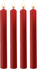 CONJUNTO DE VELAS PARA BDSM VERMELHAS 4 UNID