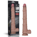 LOVETOY DILDO DUPLA CAMADA ARTICULÁVEL XXL 16CM