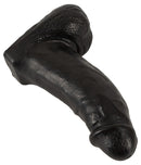 DILDO REAL GIGANTE PRETO COM TESTICULOS