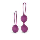 ENGILY ROSS KELLY BOLAS DE KEGEL SILICONE PÚRPURA