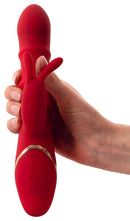VIBRADOR RABBIT COM 3 ANÉIS MÓVEIS USB