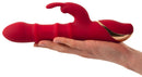 VIBRADOR RABBIT COM 3 ANÉIS MÓVEIS USB