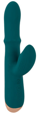VIBRADOR RABBIT THUMPING COM 1 ANÉL MÓVEL USB
