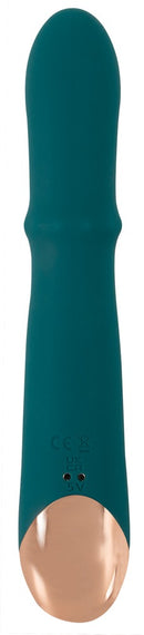 VIBRADOR RABBIT THUMPING COM 1 ANÉL MÓVEL USB