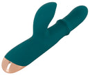 VIBRADOR RABBIT THUMPING COM 1 ANÉL MÓVEL USB