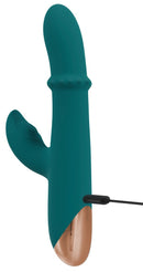 VIBRADOR RABBIT THUMPING COM 1 ANÉL MÓVEL USB