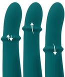 VIBRADOR RABBIT THUMPING COM 1 ANÉL MÓVEL USB