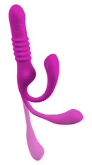 STRAP-ON SEM CINTO DOUBLE 3 FUNÇÕES USB