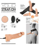 STRAP-ON KIT COM 4 PEÇAS COM CONTROLO REMOTO