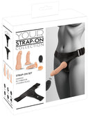 STRAP-ON KIT COM 4 PEÇAS COM CONTROLO REMOTO