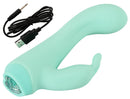 MINI VIBRADOR RABBIT CUTIES VERDE RECARREGÁVEL