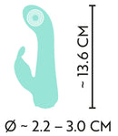 MINI VIBRADOR RABBIT CUTIES VERDE RECARREGÁVEL