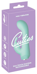 MINI VIBRADOR RABBIT CUTIES VERDE RECARREGÁVEL