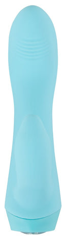 MINI VIBRADOR RABBIT CUTIES AZUL RECARREGÁVEL