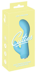 MINI VIBRADOR RABBIT CUTIES AZUL RECARREGÁVEL