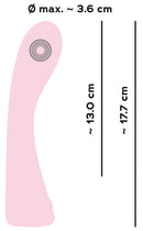 VIBRADOR DOUBLE LAYER PONTO G SUPER SOFT