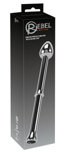 ESTIMULADOR DE PRÓSTATA COM VIBRAÇÃO METAL