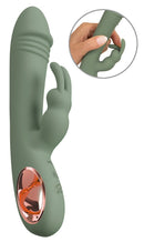 VIBRADOR SLIM RABBIT OLIVE