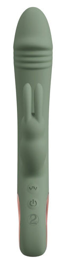 VIBRADOR SLIM RABBIT OLIVE