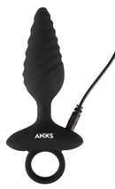 PLUG ANAL FLEXÍVEL COM VIBRAÇÃO