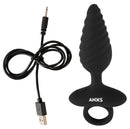 PLUG ANAL FLEXÍVEL COM VIBRAÇÃO