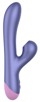 VIBRADOR COM ESTIMULADOR CLITORIANO ROMP PULSE USB