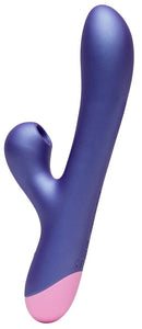 VIBRADOR COM ESTIMULADOR CLITORIANO ROMP PULSE USB