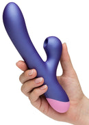 VIBRADOR COM ESTIMULADOR CLITORIANO ROMP PULSE USB