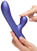 VIBRADOR COM ESTIMULADOR CLITORIANO ROMP PULSE USB