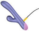 VIBRADOR COM ESTIMULADOR CLITORIANO ROMP PULSE USB