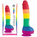 DILDO COLOURS PRIDE EDITION 8"