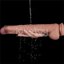 DILDO LOVETOY DUPLA CAMADA ARTICULÁVEL XXL 14,5CM