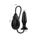 PRETTYLOVE PLUG ANAL INSUFLÁVEL AUTOMÁTICO E VIBRAÇÃO