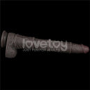 LOVETOY DILDO DUPLA CAMADA ARTICULÁVEL XXL 16CM