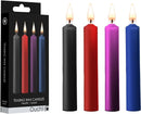 CONJUNTO DE VELAS PARA BDSM COLORIDAS 4 UNID