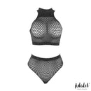 CONJUNTO MARGA TOP E CALCINHAS DE REDE