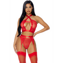 CONJUNTO VERMELHO GOLDEN HOUR