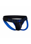 JOCKSTRAP MALE BASICS NEON EM AZUL
