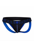 JOCKSTRAP MALE BASICS NEON EM AZUL