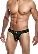 JOCKSTRAP MALE BASICS NEON EM AMARELO