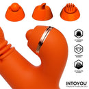 VIBRADOR ETHAN DE MASSAGEM 360º PARA PONTO G COM CABEÇAS