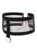 COLAR TRANSPARENTE COM ARGOLA