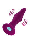 PLUG ANAL PYRA LARGE DARK FUCHSIA