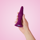 PLUG ANAL PYRA LARGE DARK FUCHSIA